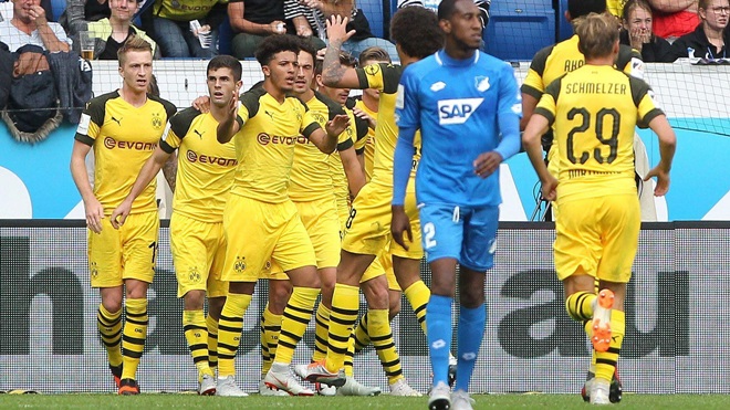 Pulisic tỏa sáng, Dortmund hòa "hú vía" Hoffenheim