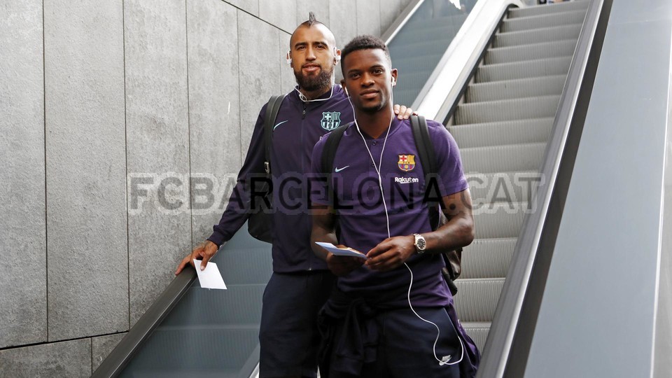 Ảnh bài viết Dàn sao Barcelona đã có mặt ở thủ đô Madrid