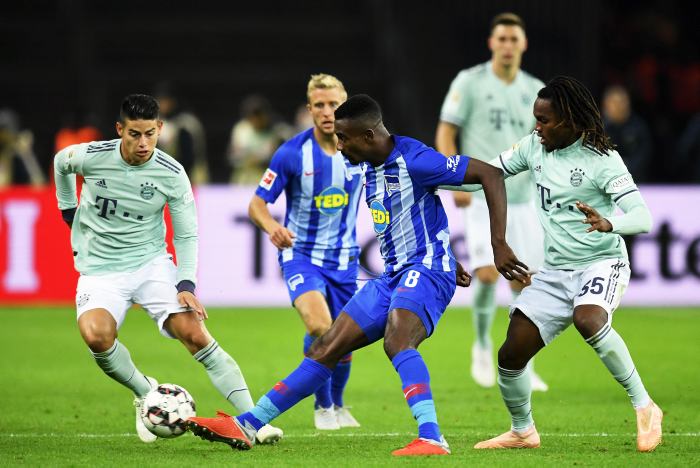 Highlights: Hertha Berlin 2-0 Bayern Munich (Vòng 6 Bundesliga)