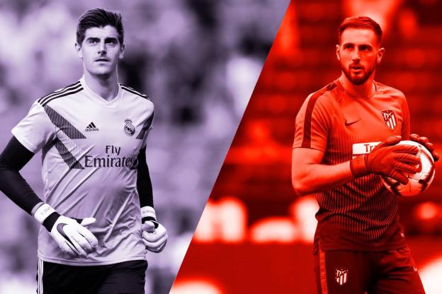 Ảnh bài viết Courtois và Oblak rủ nhau 'lên đồng', Real và Atletico lỡ cơ hội soán ngôi đầu của Barca