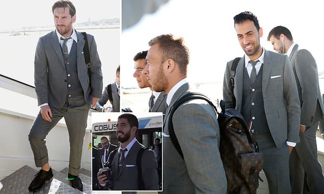 Messi như tài tử điện ảnh khi đặt chân tới London