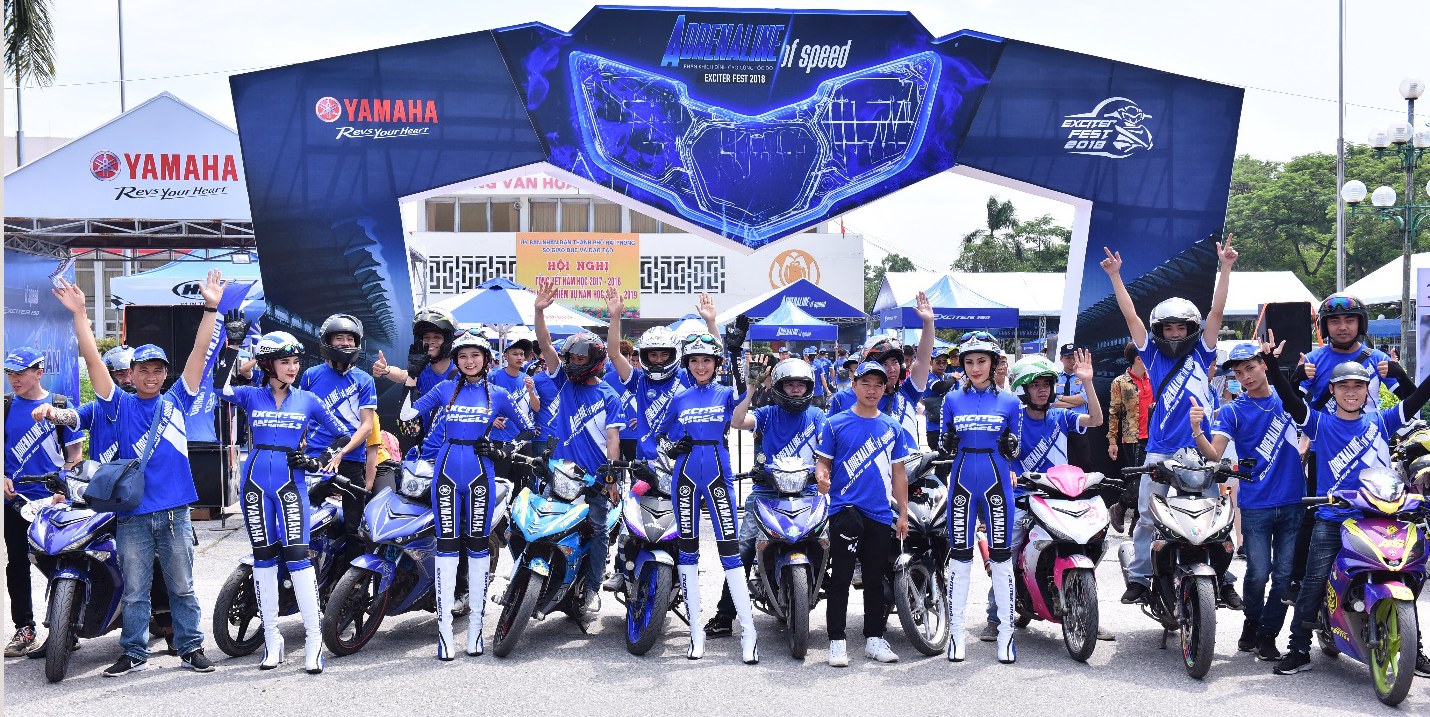 Biệt đội Yamaha Exciter Angels hào hứng khám phá Exciter 150 mới