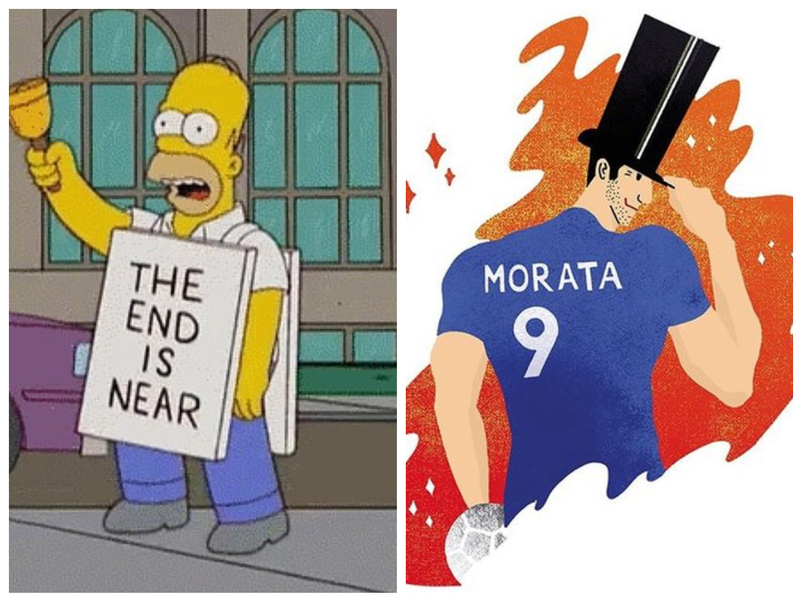 Ảnh bài viết Morata ghi bàn, ngày tận thế sẽ đến?