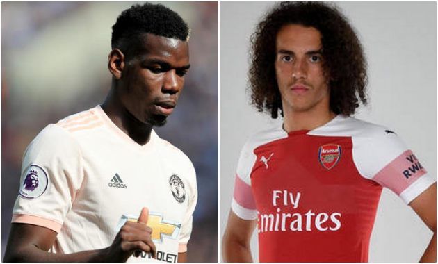 Matteo Guendouzi liệu có 'đe doạ' được Paul Pogba?