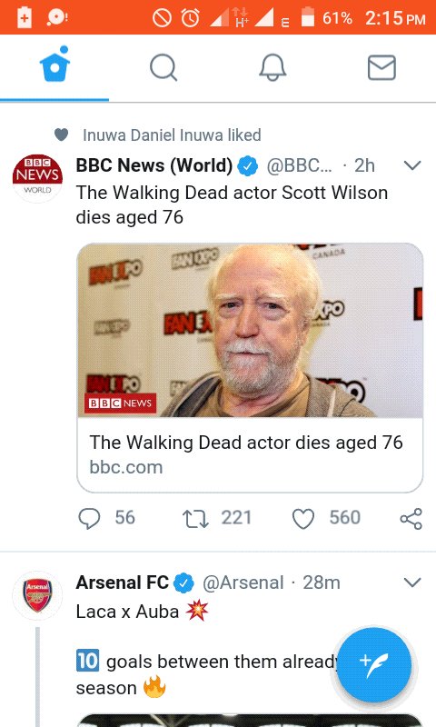 Ảnh bài viết Sốc: Sao Walking Death qua đời sau bàn thắng của Ramsey 