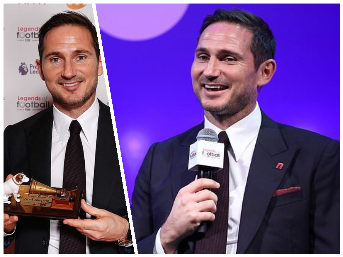 Ảnh bài viết Lampard rạng rỡ nhận giải thưởng Huyền thoại bóng đá