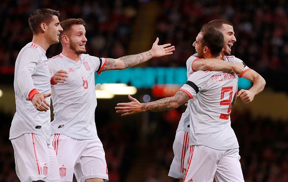 Ảnh bài viết 5 điểm nhấn Wales 1-4 Tây Ban Nha: Sự 'tàn nhẫn' của Bò tót