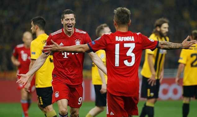 Ghi 2 bàn trong 3 phút, Bayern Munich tiếp đà hồi sinh