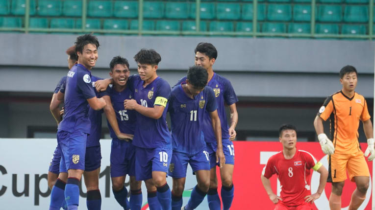 Thắng nghẹt thở, U19 Thái Lan vào tứ kết U19 châu Á