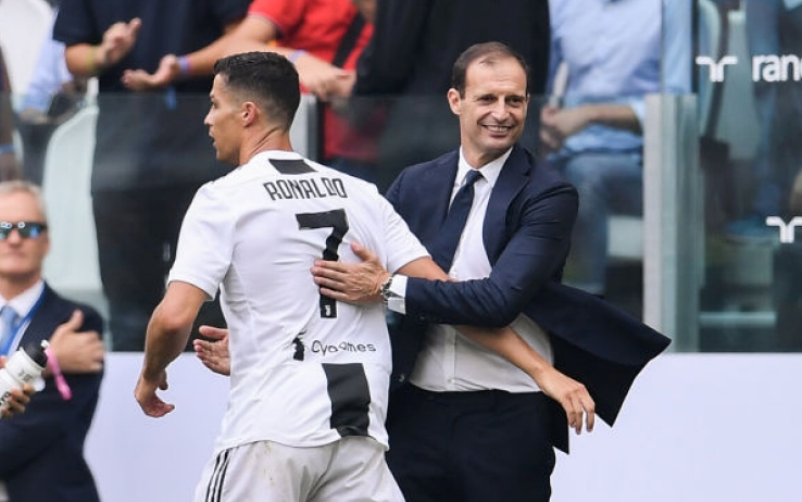 Ảnh bài viết Allegri: "Bàn thắng thứ 2 của Ronaldo là tác phẩm của một cầu thủ dị thường"