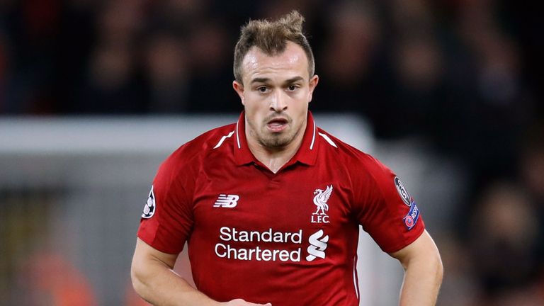 Lộ nguyên nhân khiến Shaqiri phải ngồi dự bị trong màn hủy diệt Cardiff