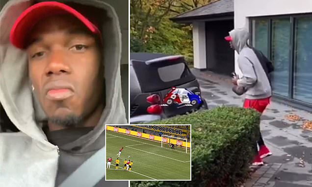 Ảnh bài viết Pogba đáp trả chỉ trích bằng màn chạy đà lên xe lầy lội