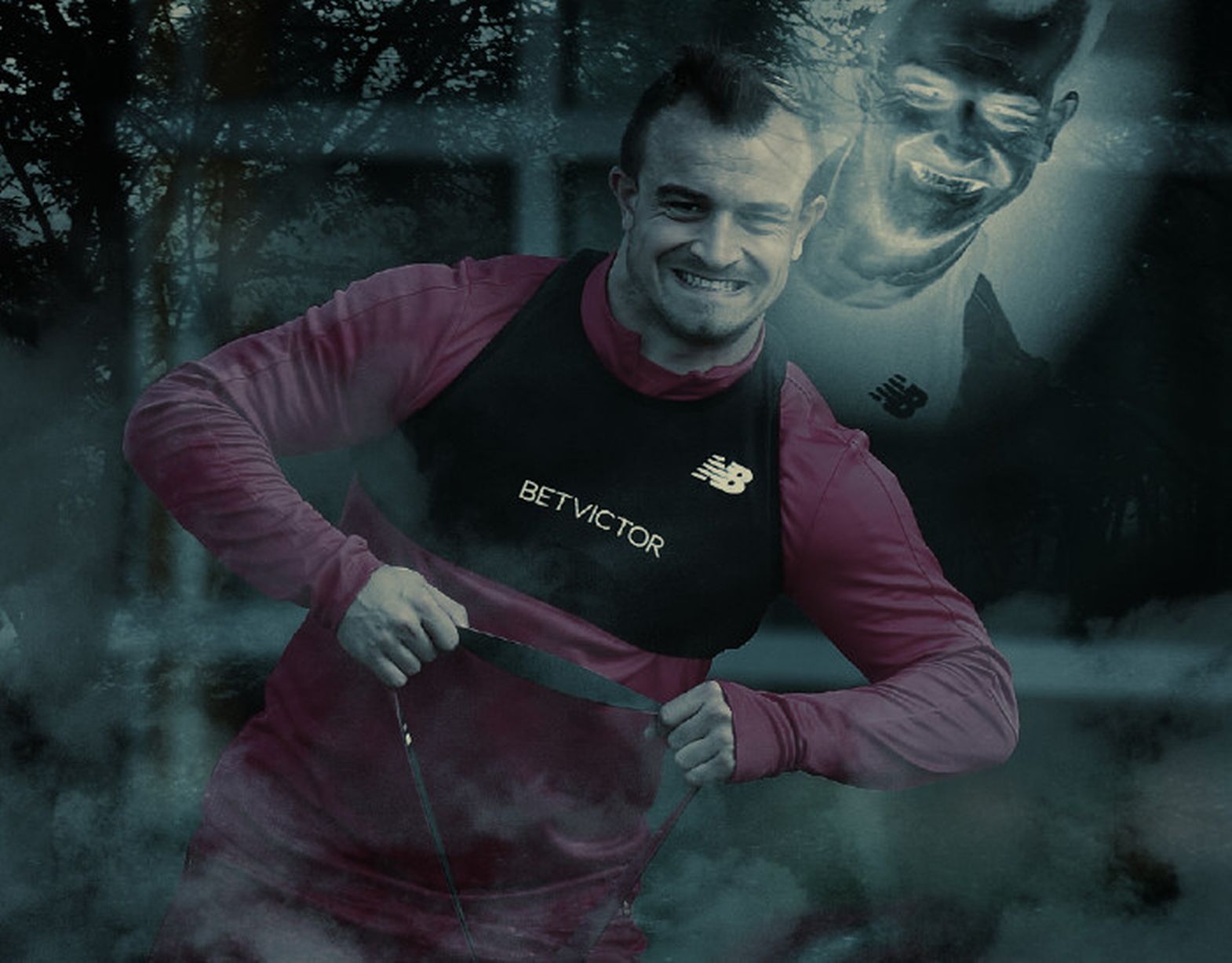 Loạt ảnh mừng Halloween rùng rợn của Liverpool