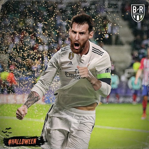 Ác mộng Halloween: Messi khoác áo Real, Gerrard tới Man Utd