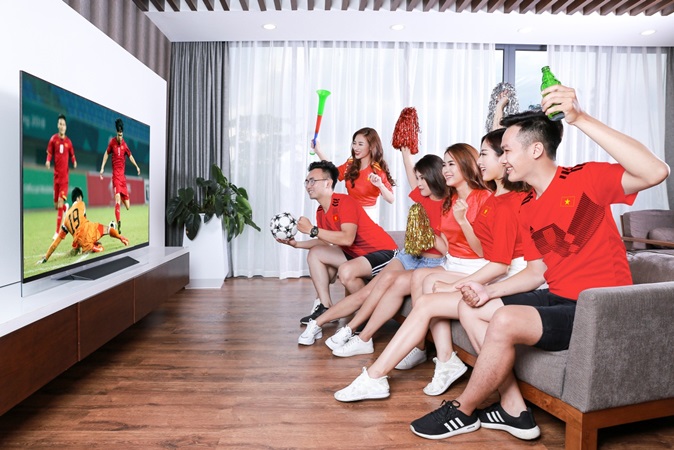 Cổ vũ đội tuyển Việt Nam tại AFF trên TV 4K LG với nhiều ưu đãi hấp dẫn