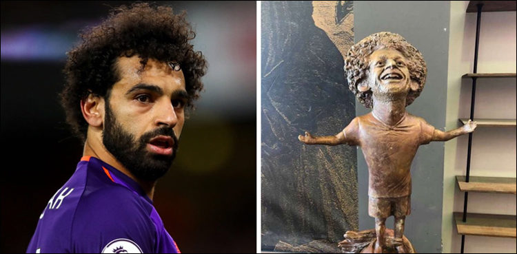 Ảnh bài viết Đây, cách Mohamed Salah phản ứng với bức tượng thảm họa của mình