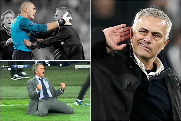Mourinho và những màn ăn mừng khiêu khích đi vào lịch sử