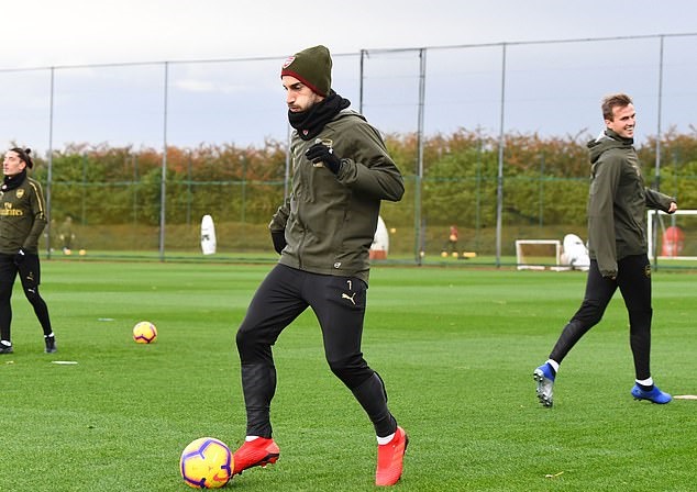 Ảnh bài viết Sợ bị bán, cựu sao M.U nỗ lực ghi điểm với HLV Emery trên sân tập Arsenal