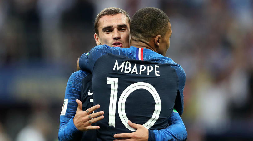 Deschamps lên tiếng về mối quan hệ giữa Griezmann và Mbappe