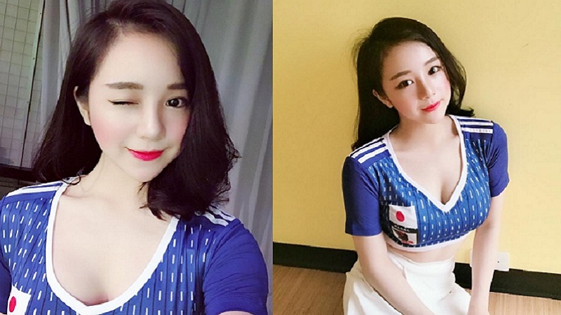 Hot girl ngủ gật hứa thoát y nếu Việt Nam hạ Malaysia
