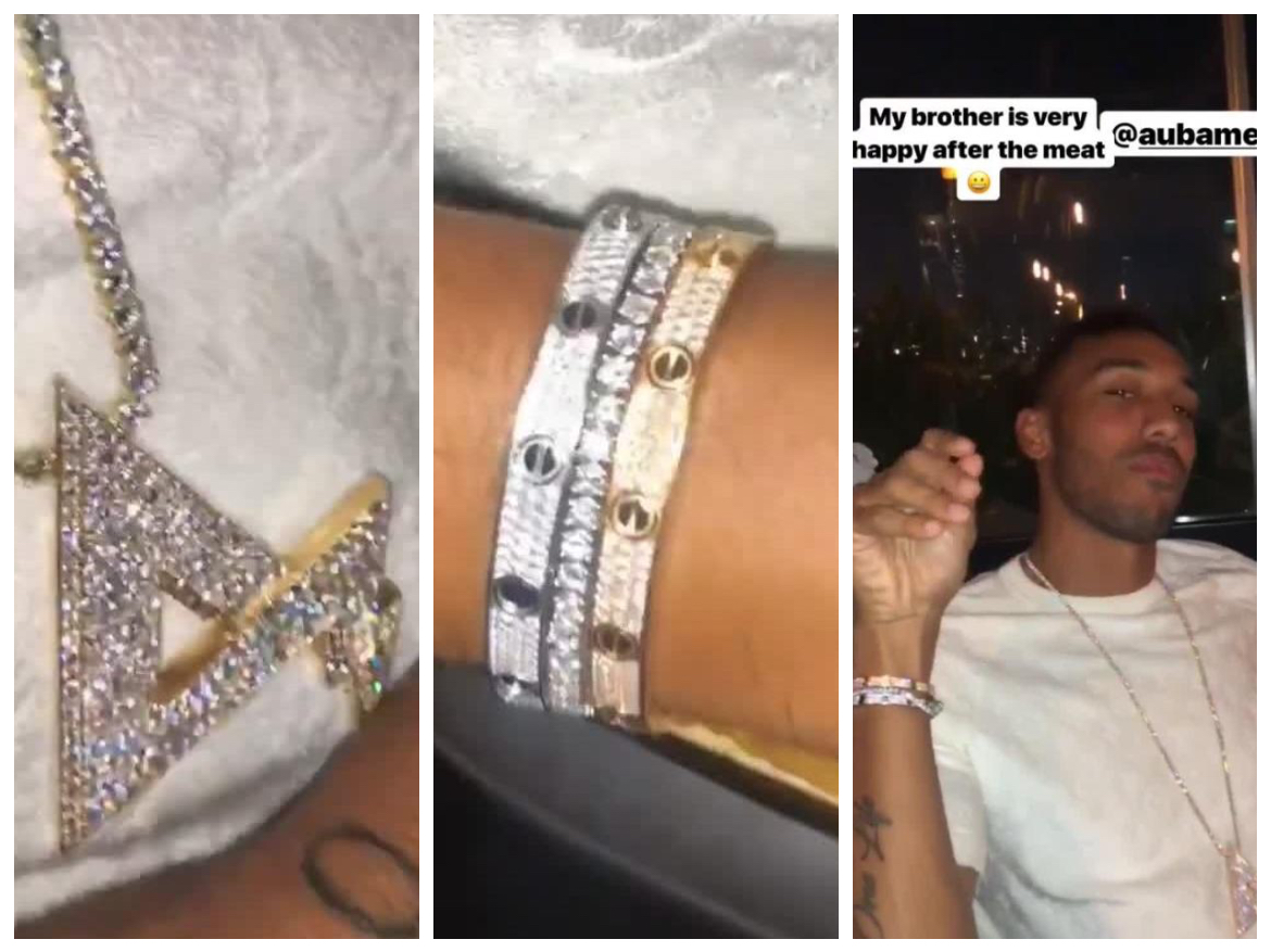 Ảnh bài viết Đi ăn beefsteak, Aubameyang mang trên người tiền tỷ?