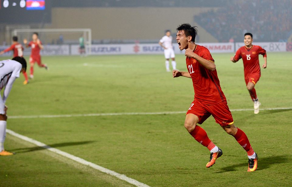 Đại thắng, một cầu thủ Việt cùng lúc được gọi là Cavani, Morata và... Ramos