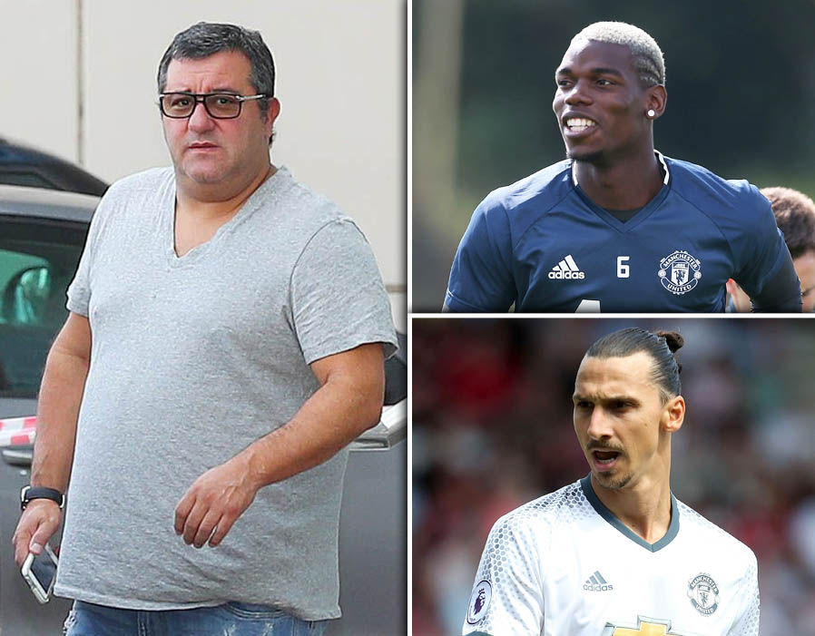 'Siêu cò' Raiola chuẩn bị gặp Juve, vì Ibra, Pogba hay ai khác?