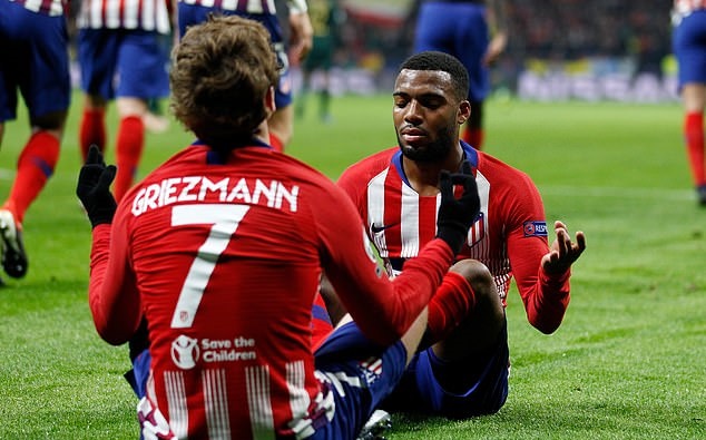 Griezmann "ngồi đồng", Atletico Madrid tiễn AS Monaco của Henry khỏi cúp châu Âu