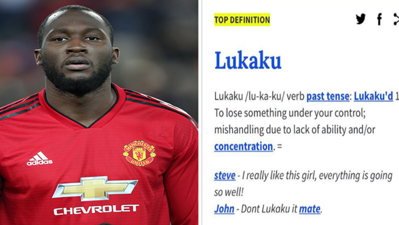 Sỉ nhục! Lukaku xuất hiện trong từ điển, nghĩa = 'giật mình'