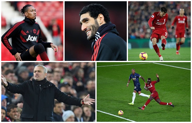 'Xạ thủ' Fellaini, thay đổi bất đắc dĩ và 5 điều bị bỏ lỡ trận Liverpool - M.U