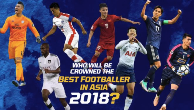 Quang Hải hiên ngang trong dàn 24 cầu thủ xuất sắc nhất Châu Á 2018