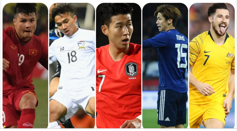 Quang Hải sánh vai cùng Son Heung-min trong top 6 sao khủng của Asian Cup