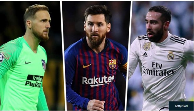 ĐHTB La Liga nửa đầu mùa giải 2018/2019: Đôi chân Messi, bàn tay Oblak