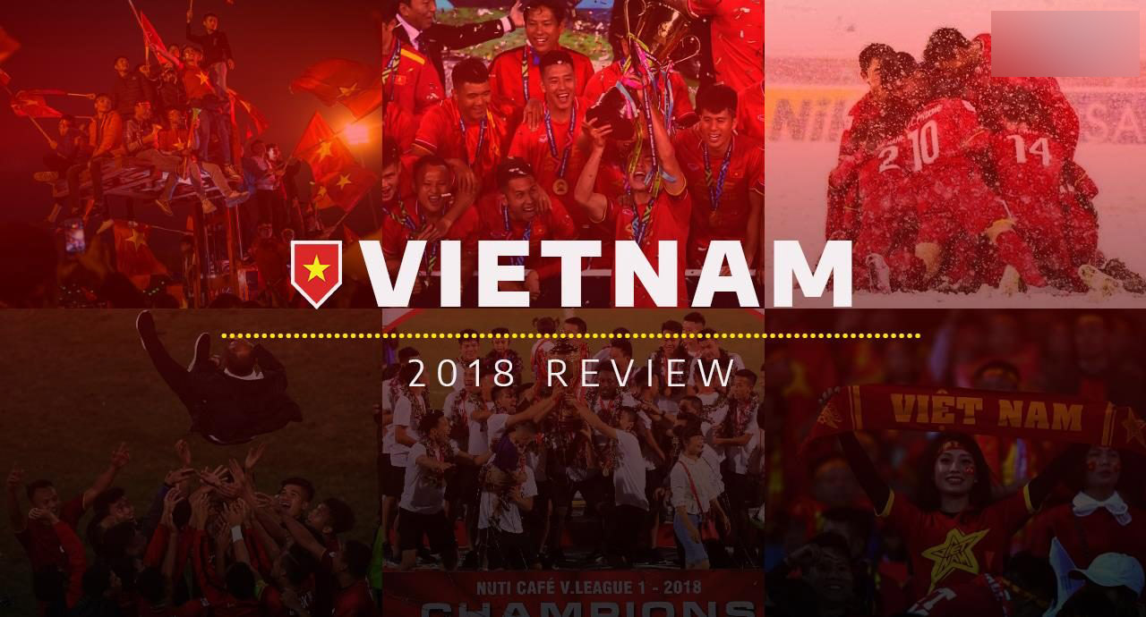 Bóng đá Việt Nam 2018: Rồng Vàng ra oai, xưng vương Đông Nam Á