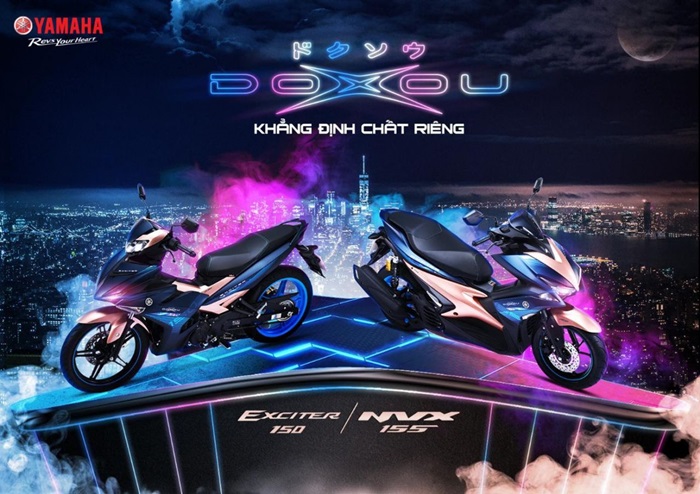 Yamaha gây ấn tượng với NVX & Exciter phiên bản Doxou, khuấy động mùa mua sắm cuối năm