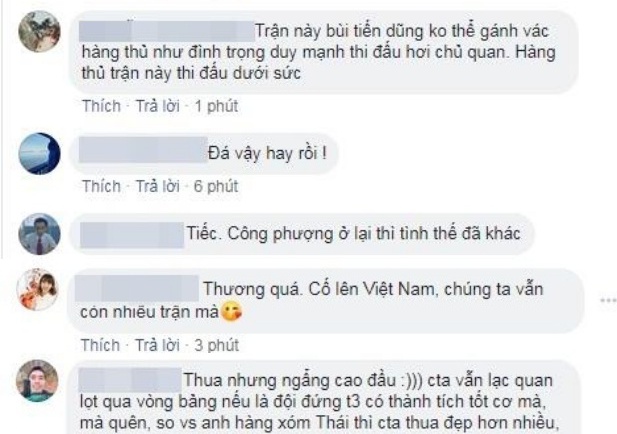 NHM Việt Nam phản ứng ra sao về thất bại của thầy trò Park Hang-seo?
