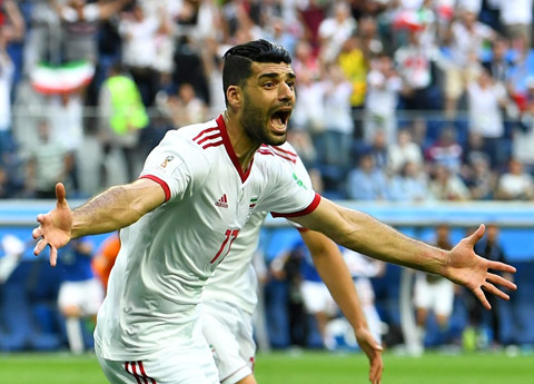 Tiền đạo Iran thờ ơ với danh hiệu vua phá lưới Asian Cup