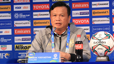 HLV Thái Lan: 'Cả đội đã thi đấu quyết tâm để giành chiến thắng'