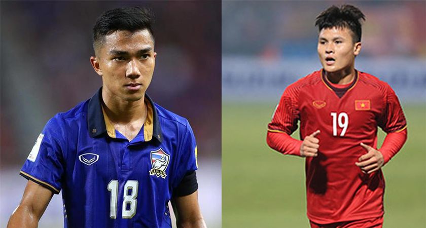 Ảnh bài viết Gọi Chanathip là "Quang Hải Thái Lan", CĐV Việt Nam gây "bão mạng"