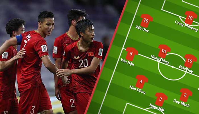 Đội hình ra sân Việt Nam vs Jordan: Lá chắn thép trở lại, tin vào Công Phượng