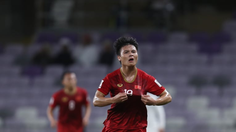 Quang Hải 'vô đối' ở giải Cầu thủ xuất sắc nhất vòng bảng Asian Cup