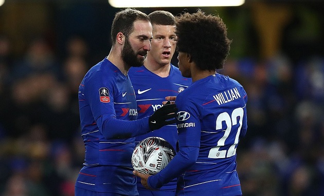5 điểm nhấn Chelsea 3-0 Sheffield Wednesday: Higuain ghi điểm, Willian đạt cột mốc khủng