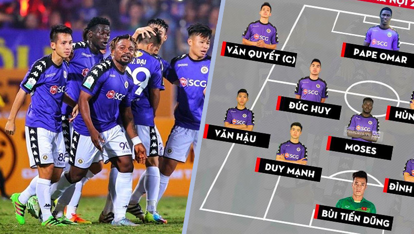 Với Bùi Tiến Dũng, "dream team" Hà Nội chẳng khác gì Bayern Munich