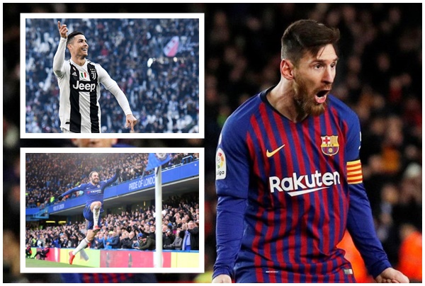 Bóng đá Châu Âu tuần qua: M.U nhất Premier League, Ronaldo nhất Serie A, Messi nhất Châu Âu
