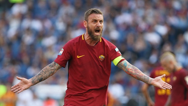 Sau tất cả, AS Roma chốt xong tương lai của De Rossi