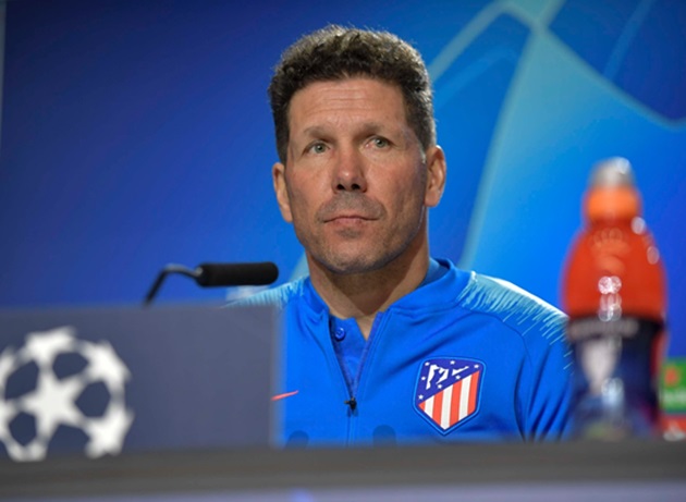 Simeone: "Juventus là một đối thủ tuyệt vời"