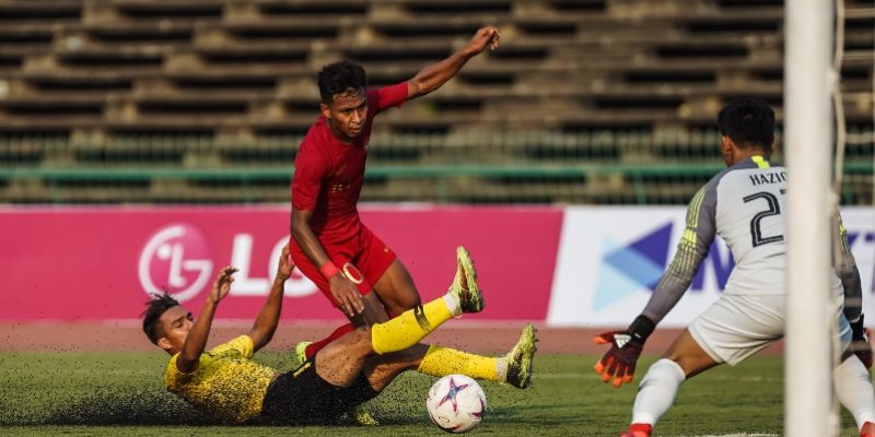 U22 Malaysia và U22 Indonesia cưa điểm siêu kịch tính