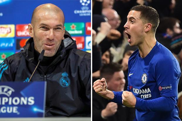 'Hazard sẽ chấp nhận ở lại nếu Zidane đến Chelsea'