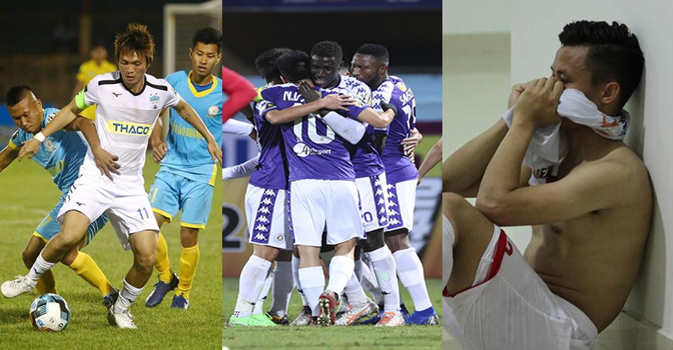 Tổng hợp vòng 1 V-League 2019: Hà Nội, HAGL thắng đậm, Ngọc Hải rời sân với nước mắt