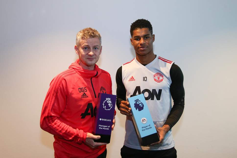 Marcus Rashford đăng đàn chúc mừng HLV Solskjaer